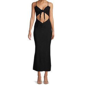 weworewhat Knot Maxi Dress Size M
